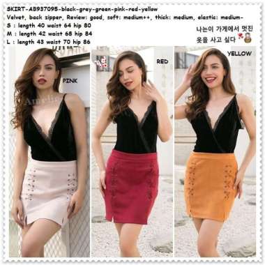 Rok Mini Skirt Rok Span Slim Pendek Wanita Korea Import AB937095