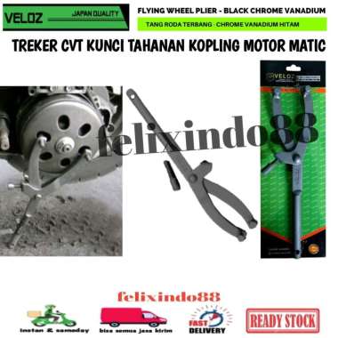 TREKER CVT KUNCI Y TAHANAN KOPLING MOTOR MATIC FLYWHEEL PULI VELOZ KUNCI RODA TERBANG PULLER PULLY P