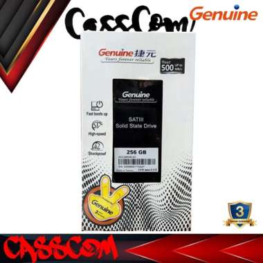 SSD Genuine 256GB Sata 3 - SSD 3D Nand 256 GB 2.5"