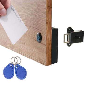 Golden Security Kunci Lemari Sensor RFID Keyless Cabinet Lock - SCRFID Hitam