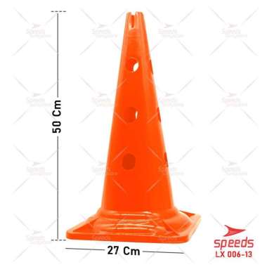 SPEEDS Cone Kerucut Alat Olahraga Untuk Sepakbola atau Olahraga yang lain 006-13 ORANGE