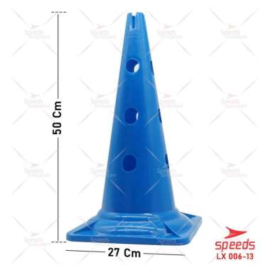 SPEEDS Cone Kerucut Alat Olahraga Untuk Sepakbola atau Olahraga yang lain 006-13 BIRU