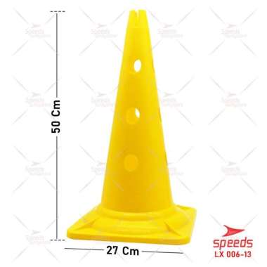 SPEEDS Cone Kerucut Alat Olahraga Untuk Sepakbola atau Olahraga yang lain 006-13 KUNING