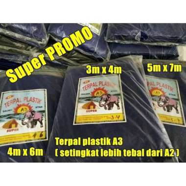 terpal plastik A3 terpal truck keber warung tenda lesehan harga Grosir