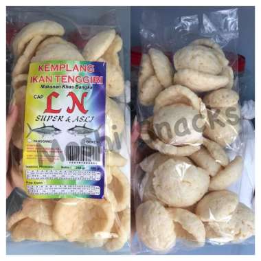 Kemplang Goreng Ikan Tenggiri LN Asli Bangka / Kerupuk Bangka