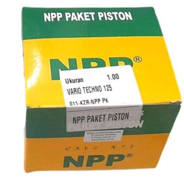 Piston kit HONDA VARIO TECHNO 125 os ukuran 1,00 100NPP paket piston untuk vario techno 125