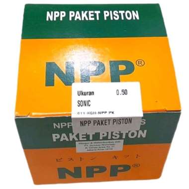 Piston kit HONDA SONIC CS1 os ukuran 0,50 50NPP paket piston untuk sonic cs1