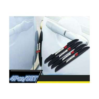 Door Guard Pelindung Pintu Mobil Logo Honda Crv Black