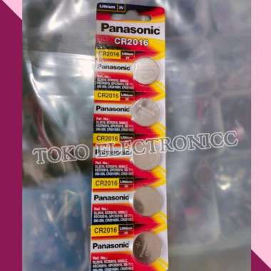 Baterai Panasonic CR2016 Lithium 3V - Gepeng