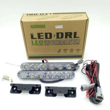 Lampu Led Drl 6 Titik Mobil Xenia 2019 Clear