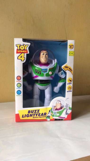 MAINAN BUZZ LIGHTYEAR ROBOT TOY STORY 4 MAINAN ANAK