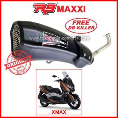 R9 Maxxi Yamaha Xmax 250 Knalpot Racing Xmax250 Asli Pnp