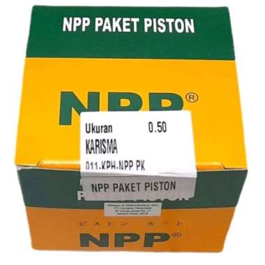 Piston kit KARISMA / KIRANA / SUPRA X 125 os ukuran 0,50 50 KPH NPP paket piston untuk kharisma kira