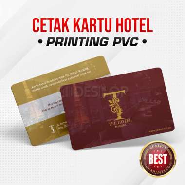 Preprinted ID Card Custom Cetak Kartu Member Hotel Scan RFID Proximity
