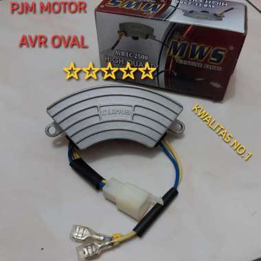 Avr Mesin Genset Generator 2500 watt 3000 w 4000w Oval liehua Original