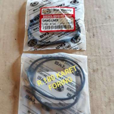 Oring Liner Karet Foring Boring Mesin R180 R 180