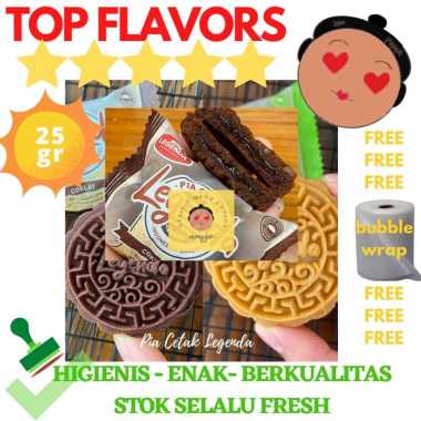 PIA CETAK LEGENDA MINI MOONCAKE KUE BULAN ISIAN COKELAT KACANG HIJAU Pandan isi 10 pcs