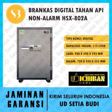 Brankas Ichiban Digital Tahan Api Non-Alarm HSX-802A