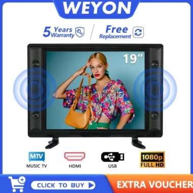 Weyon TV LED 19 inch HD Ready analog Televisi Murah