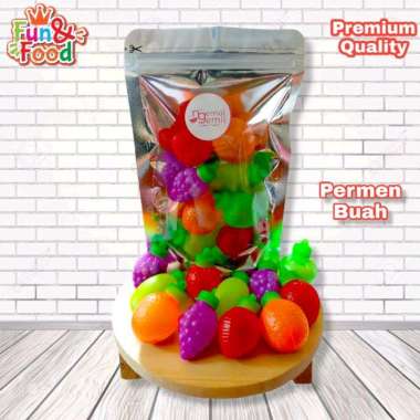Permen Buah Unik Permen Mainan Buah Halal Kualitas Premium