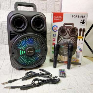 Speaker Bluetooth Plus Mic Karaoke Speaker SQRS-890