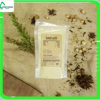 KUNYIT PUTIH BUBUK 100 gr - Curcuma Zedoaria - MURNI EXPORT