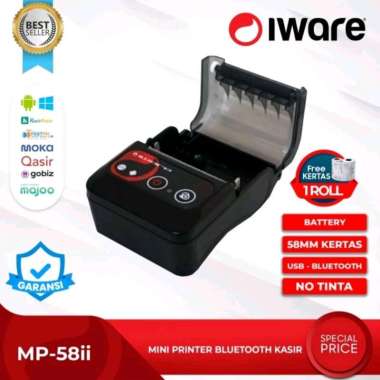Mobile Printer Thermal Bluetooth Iware MP-58ii |Mini Printer Iware MP58ii
