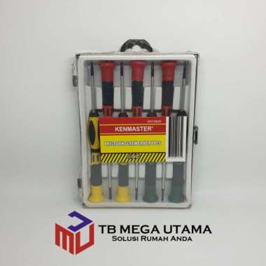 Kenmaster Obeng Jam Set 7 Pcs | Obeng Precision Screwdriver Set 7 Pcs