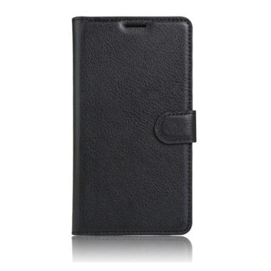 OEM Classic Style Wallet Leather Flip Cover Casing for Xiaomi Redmi Note 8 Pro - Redmi Note 8 Pro HITAM FULL