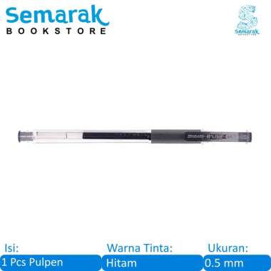 Standard BLive Gel Pulpen Jel 0.5 - Hitam
