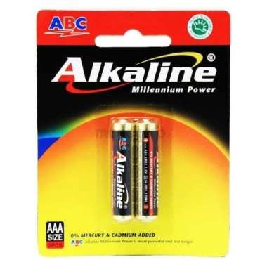 Baterai ABC ALkaline AAA (A3) isi2 1BOX isi 24 cards