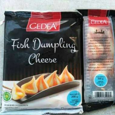 Fish Dumpling Cheese Cedea Frozen Food 250gr