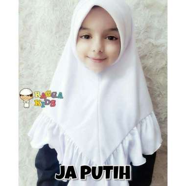 Raggakids Khimar Anak - Putih (Pet) S Putih