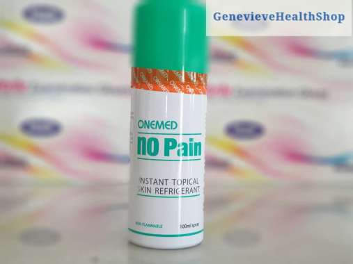 Onemed No Pain Spray Topical Anestesi Nopain Green Spray Chloretyl 100 ml