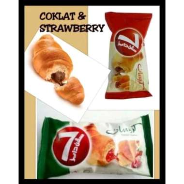 7 Days Roti Croissant original Arab Saudi 1 pcs Coklat