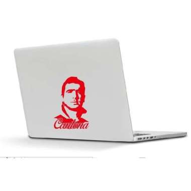 Stiker Siluet Eric Cantona Fans Pemain Sepak Bola MU Manchester United