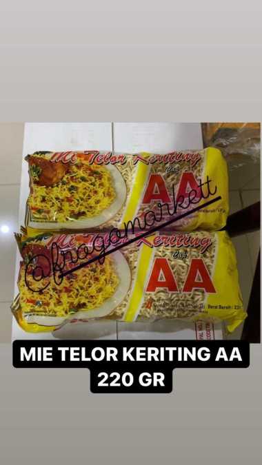 Mie Telor Keriting AA 220gr