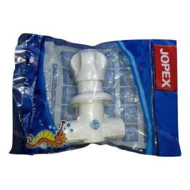 Jopex Stop Kran / Keran Shower Tanam Plastik SCF 05W PUTIH