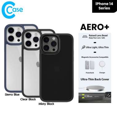 Original SwitchEasy Aero+ Case iPhone 14 Pro Max Plus iPhone 14 Pro Max Sierra Blue