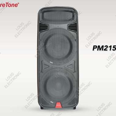 Speaker Portable Baretone PM215 2 x 15 Inch Double 1000 Watt