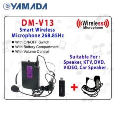 Smart Mic Wireless Microphone Yamada DM-V13