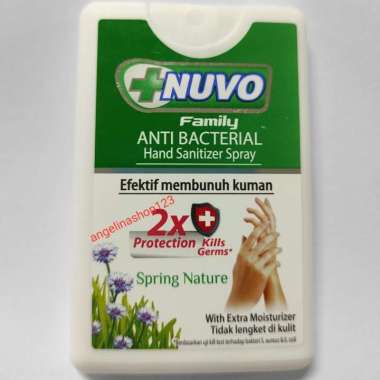 Nuvo Hand Sanitizer Spray 18 ml Biru