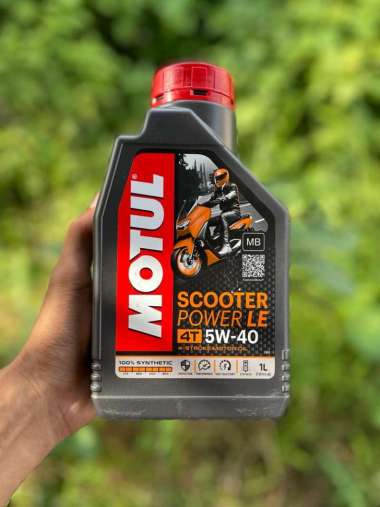 OLI MOTOR MOTUL SCOOTER POWER LE 4T 5W40 1 LITER