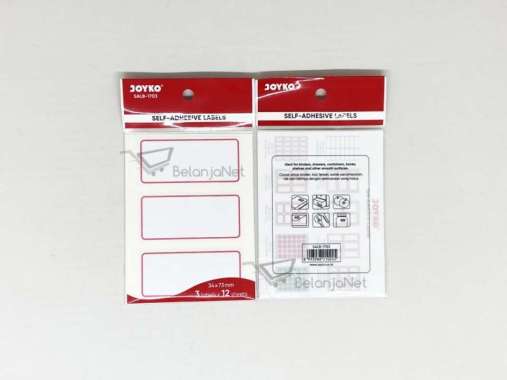 Stiker Label | Sticker Label Self Adhesive Joyko SALB Berbagai Ukuran SALB-1703 34x73