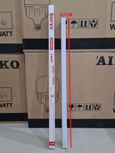 Lampu surya TL champiro T5 LED 9watt PUTIH