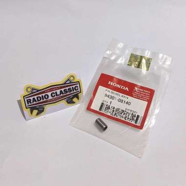 PIN DOWEL 8X14 BOSS BORING HONDA SUPRA GRAND REVO BEAT SCOOPY VARIO ORI AHM 9430108140 90701KFM900