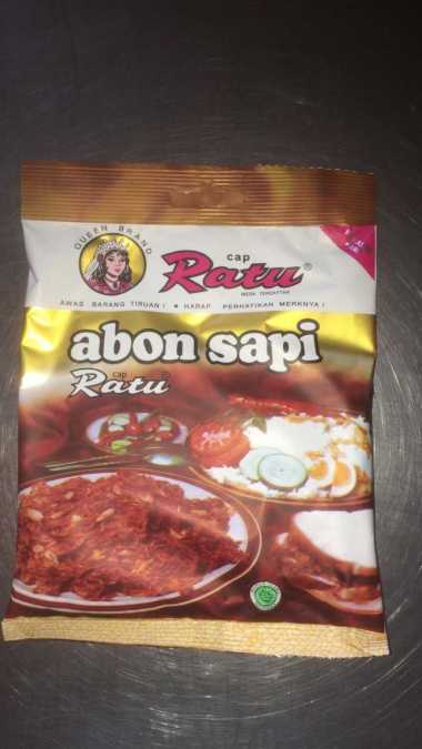 Abon sapi cap Ratu