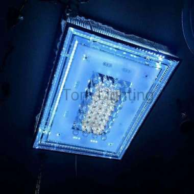 Lampu Plafon Tempel Kotak Led Minimalis Simpel Mewah Langka Persegi