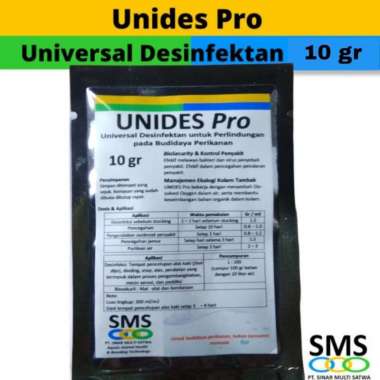 UNIDES PRO desinfektan aktif peningkat DO (DISOLVED OXIGEN)
