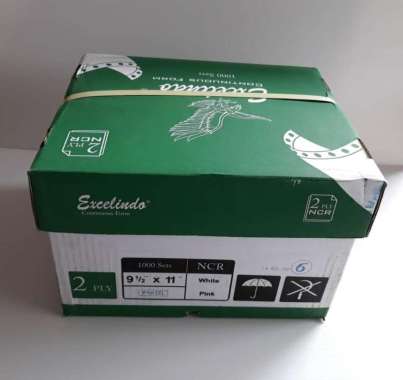 CONTINUOUS FORM EXCELINDO 2 PLY WARTEL 9,5" : 2 X 11" : 2 NCR